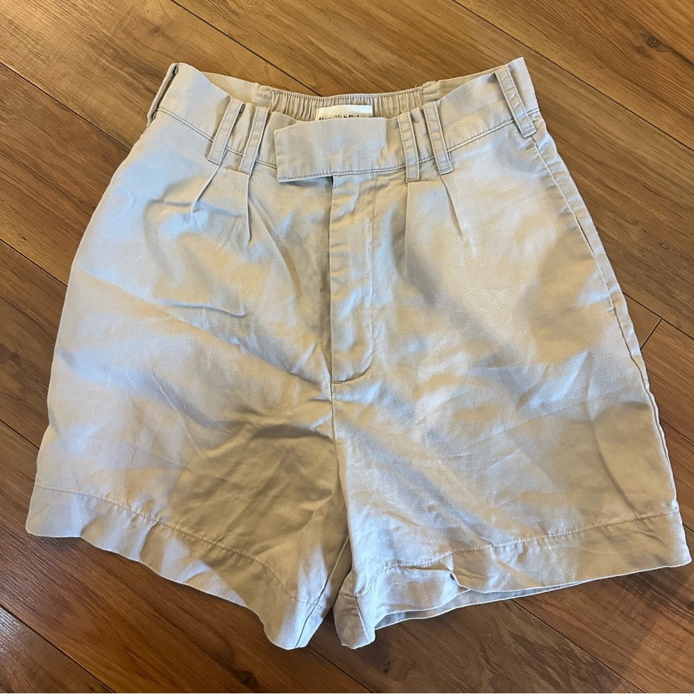 Abercrombie and fitch high waisted shorts